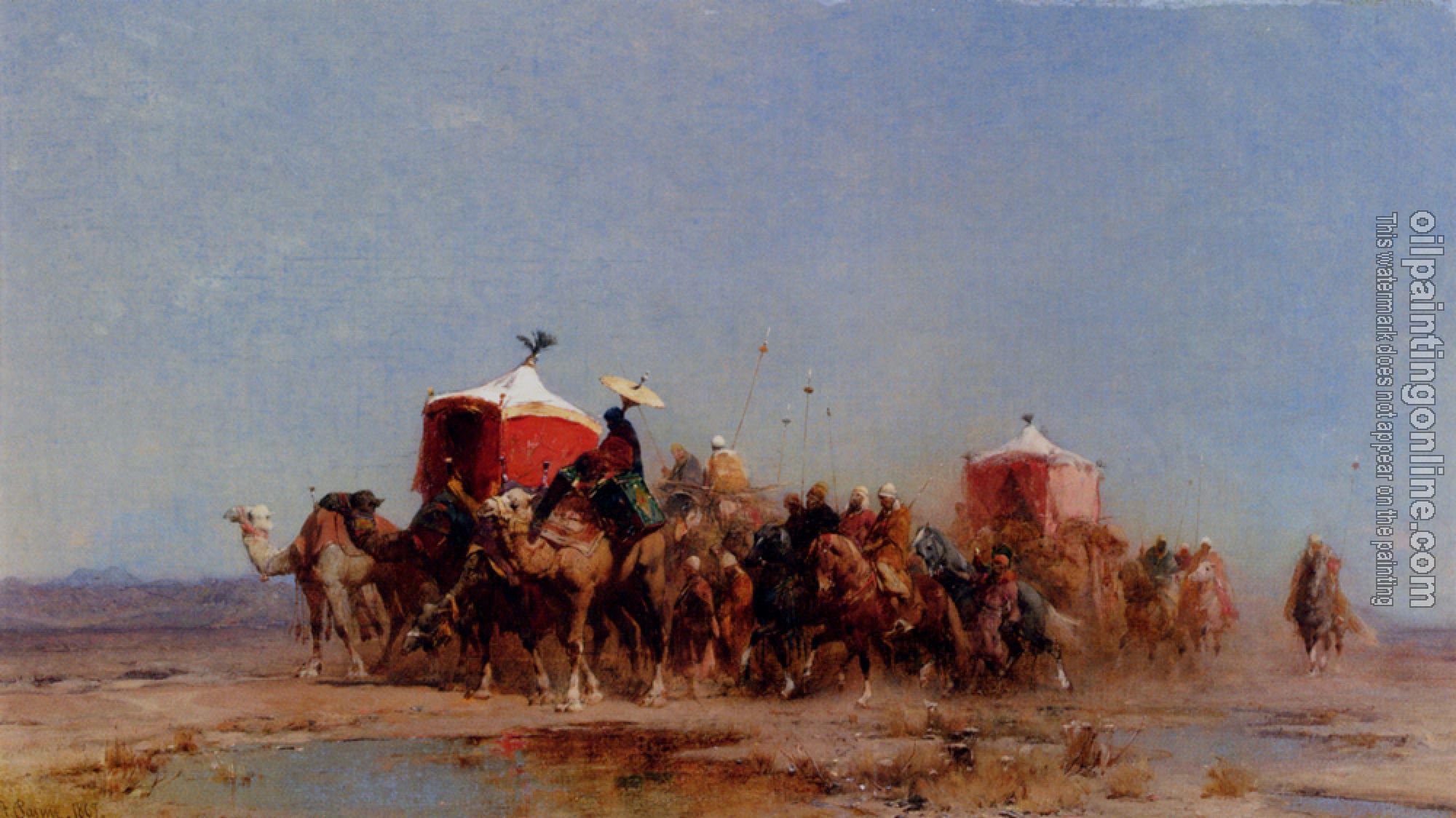 Pasini, Alberto - Caravan In The Desert